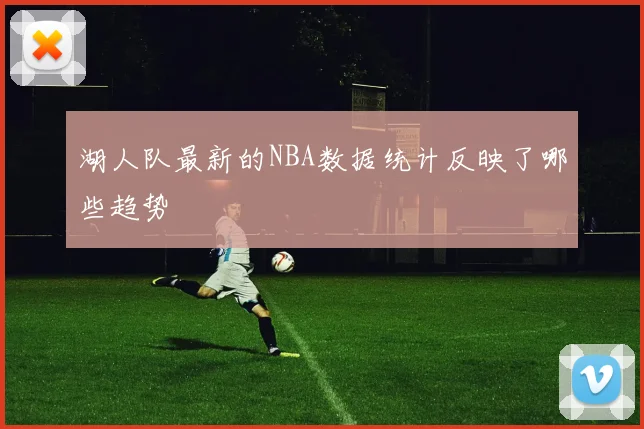 湖人队最新的NBA数据统计反映了哪些趋势